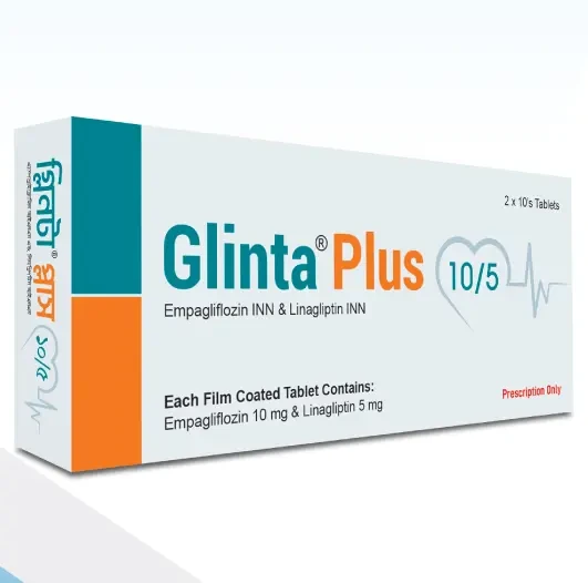 Tablet Glinta Plus 10mg+5mg (20pcs)