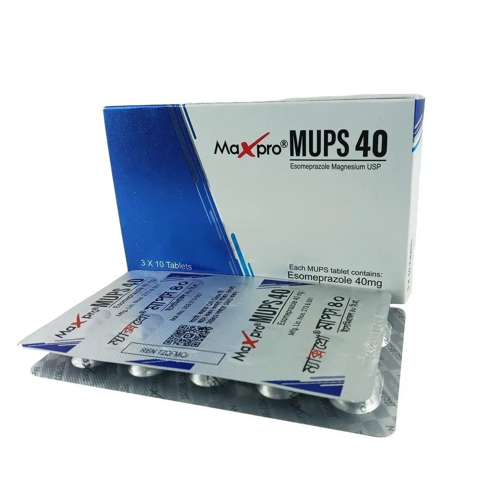 Tablet Maxpro Mups 40mg (30pcs)