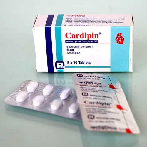 Tablet Cardipin 5mg (60pcs)