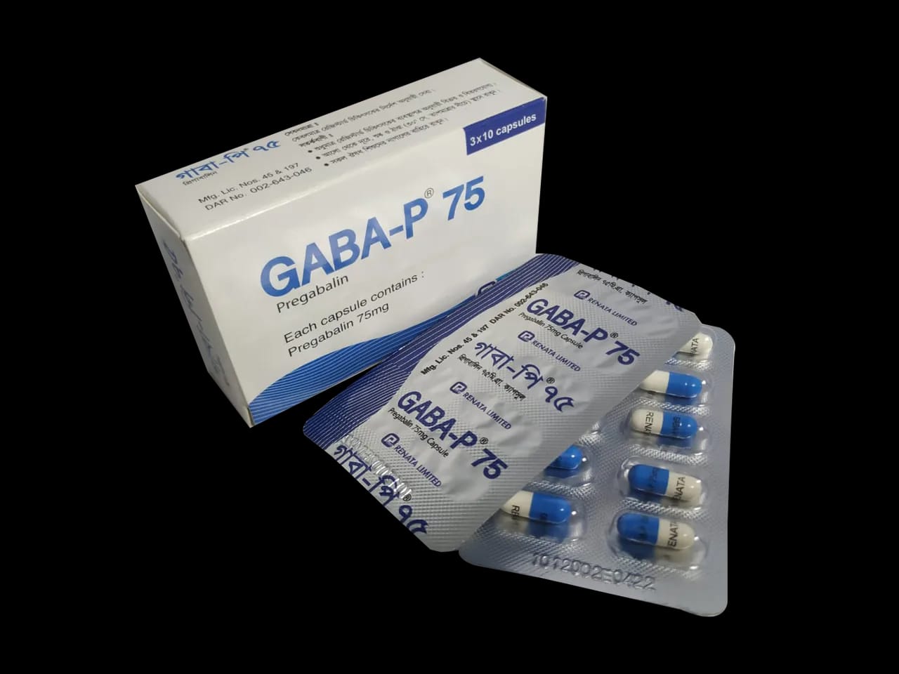 Capsule Gaba-P 75mg (36pcs)