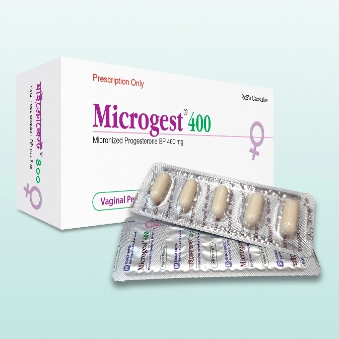 Microgest 400mg Vaginal Pessary (2x5)