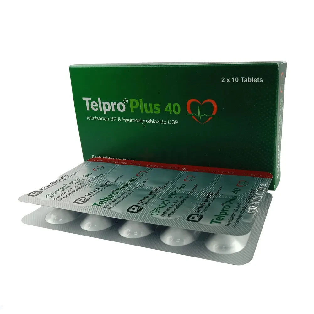 Tablet Telpro Plus 40mg+12.5mg (20pcs)