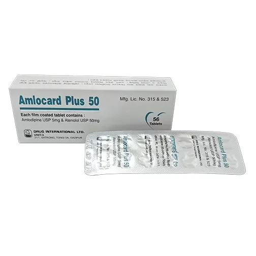Tablet Amlocard Plus 5mg+50mg (56pcs)