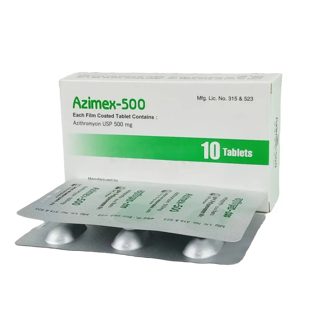 Tablet Azimex 500mg (10pcs)
