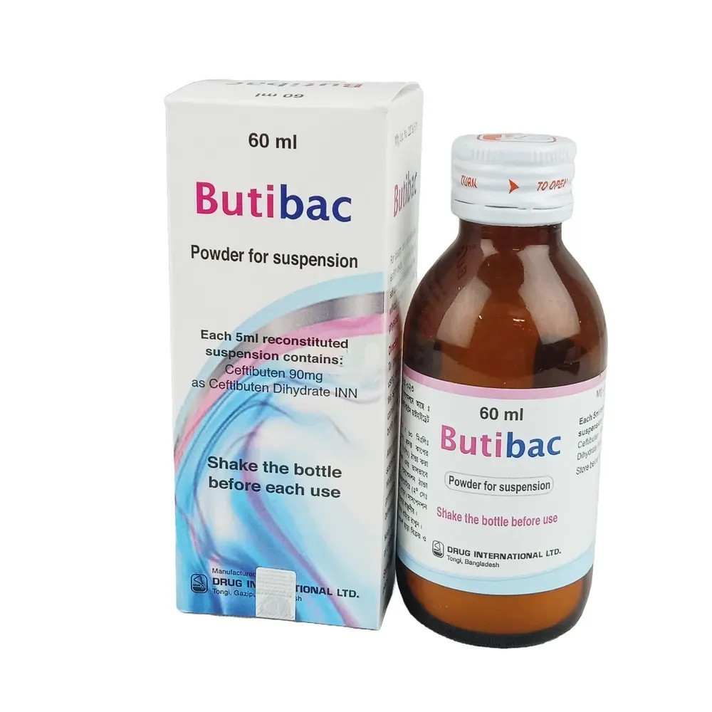 Syrup Butibac 90mg/5ml (60ml bottle)