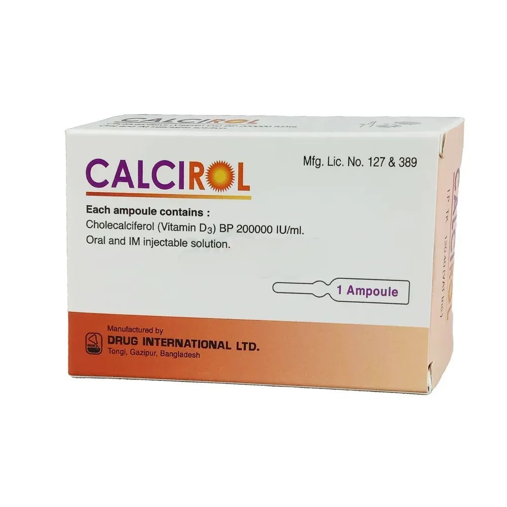 Injection Calcirol 200000iu/ml (1 ml ampoule)