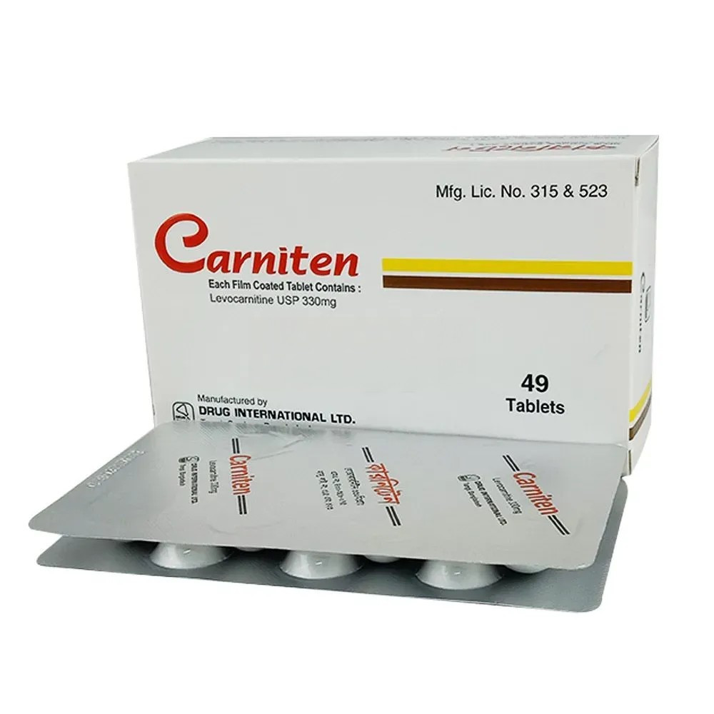Tablet Carniten 330mg (49pcs)