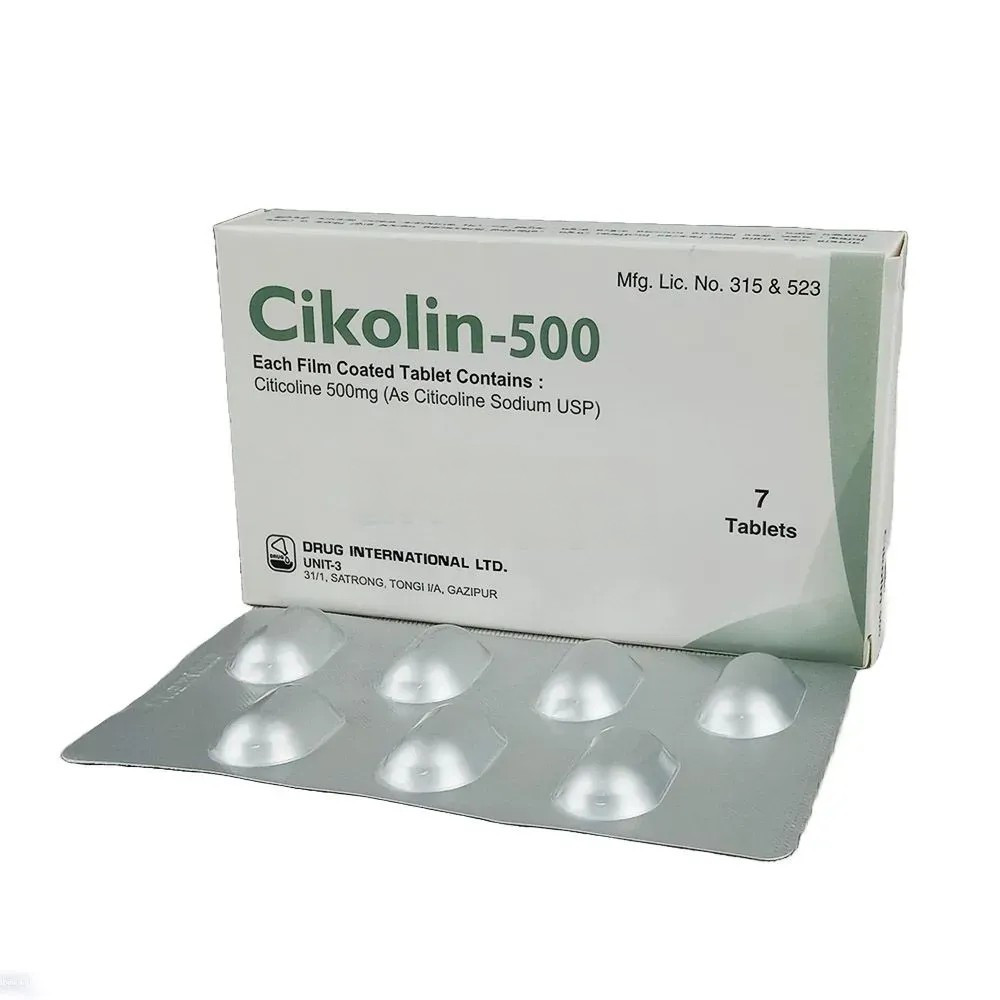 Tablet Cikolin 500mg (7pcs)
