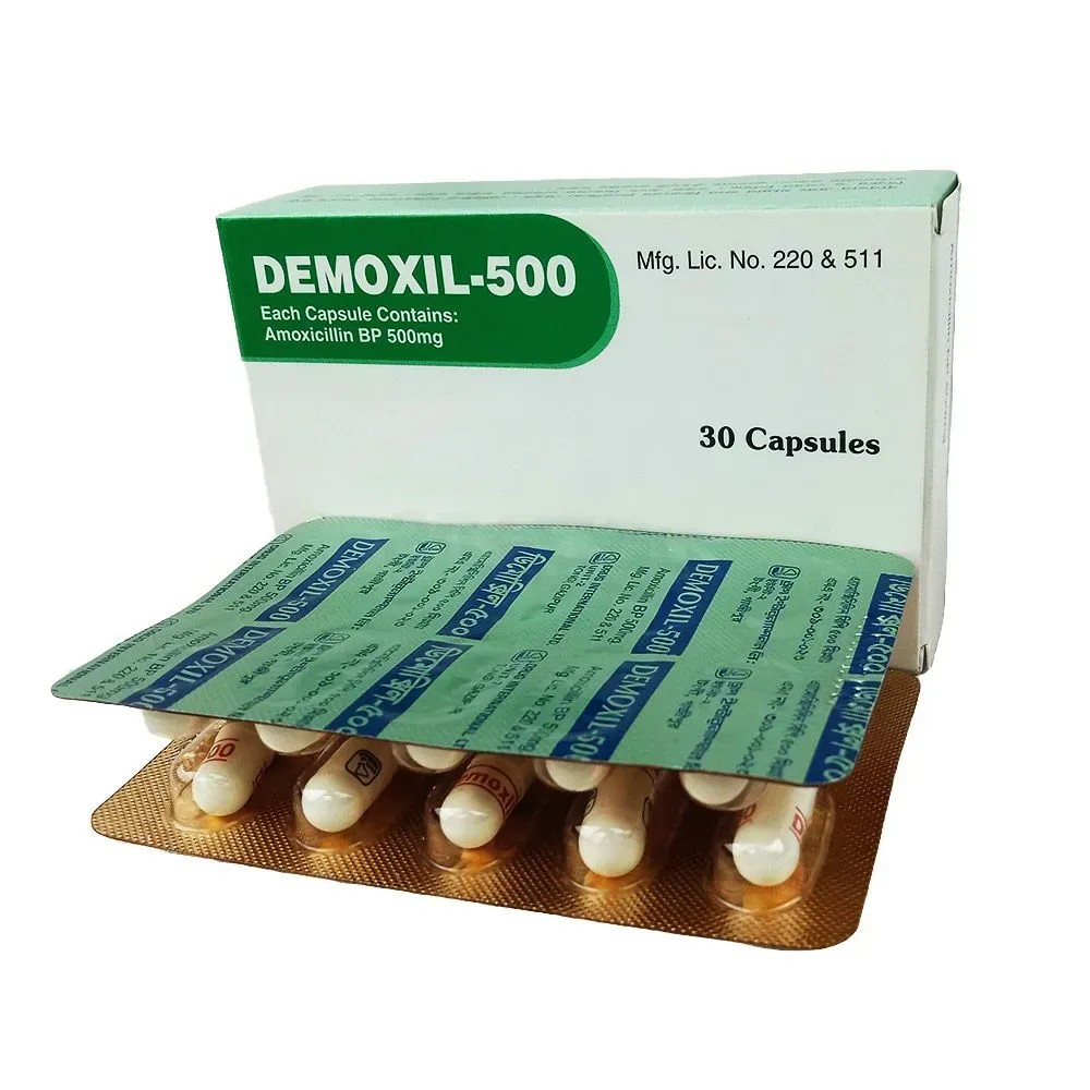 Capsule Demoxil 500mg (30pcs)