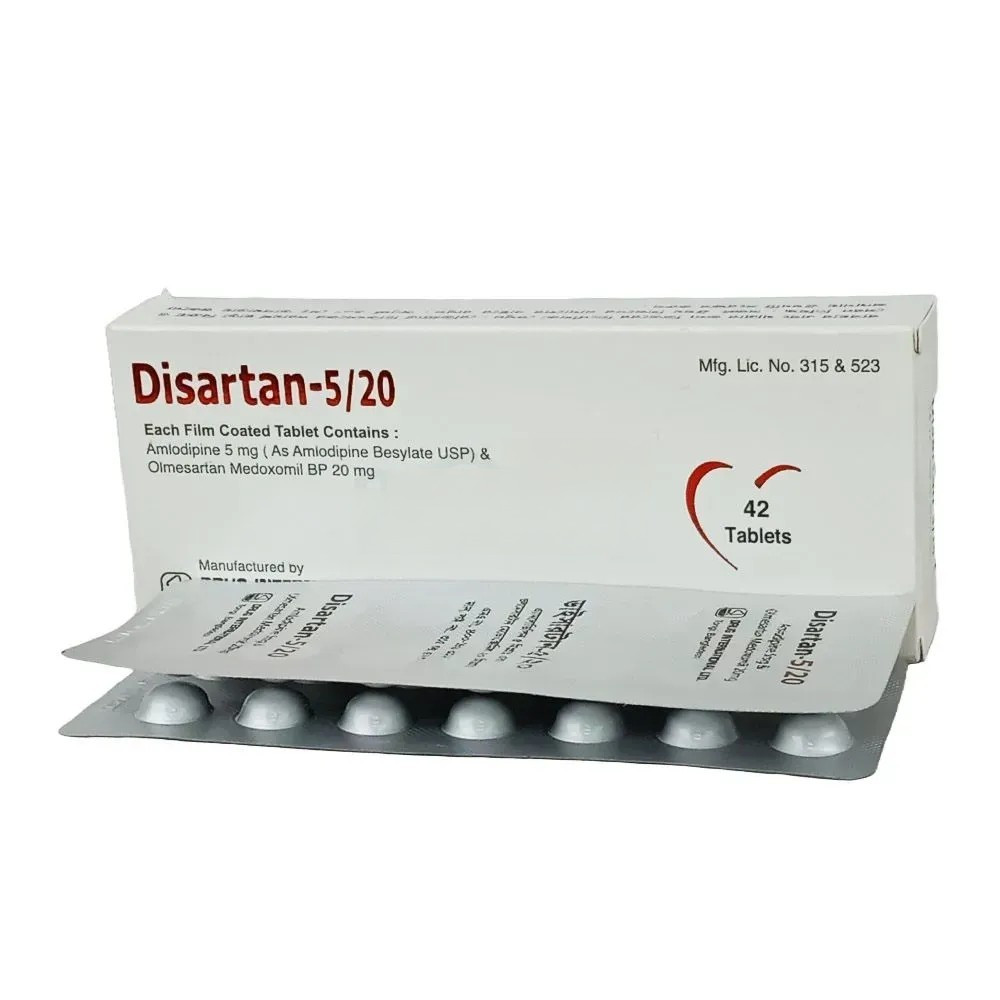 Tablet Disartan 5mg+20mg (42pcs)