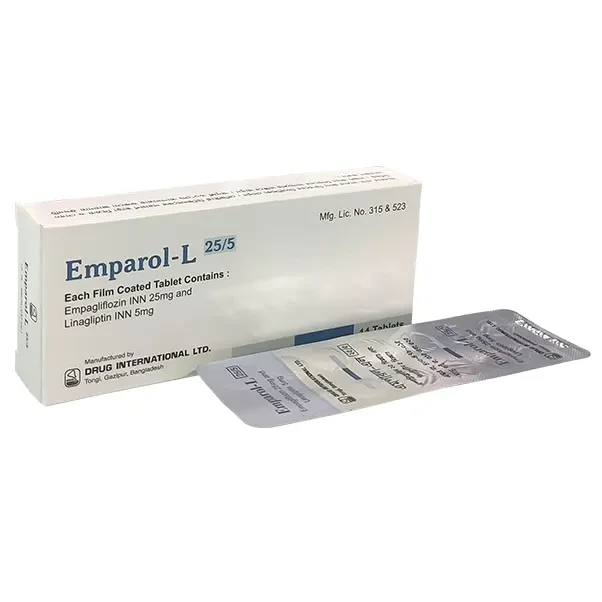 Tablet Emparol-L 25mg+5mg (14pcs)