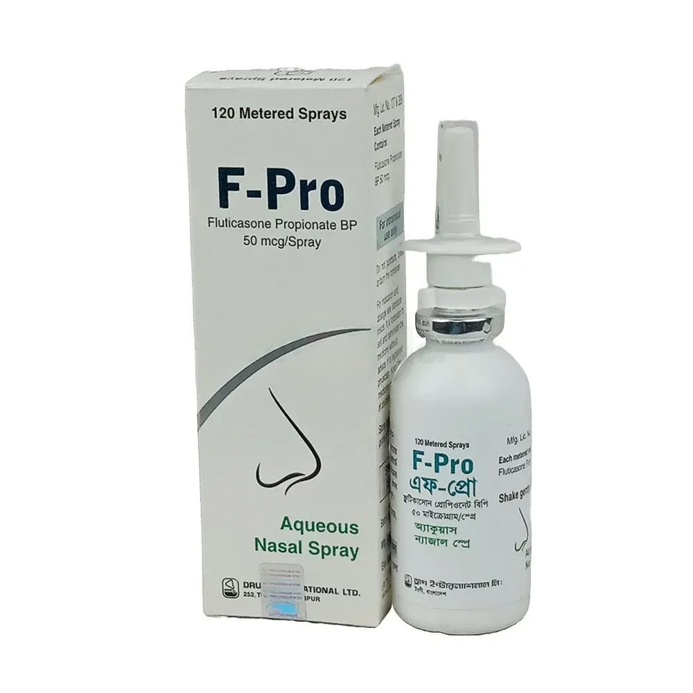 F-Pro Nasal Spray 50mcg/Spray (120 metered)