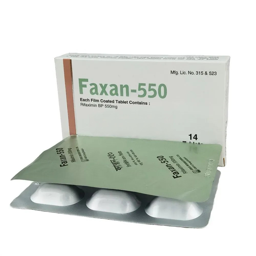 Tablet Faxan 550mg (14pcs)