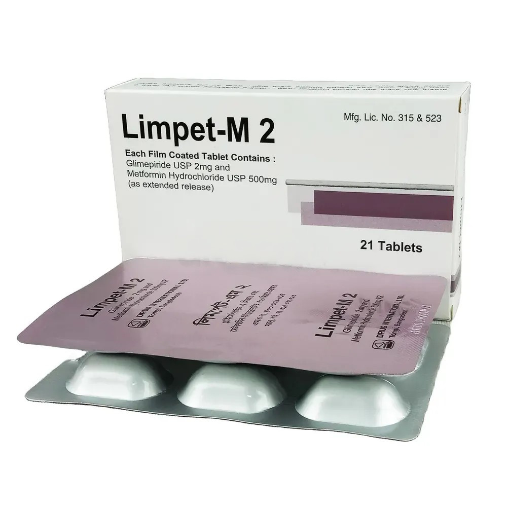 Tablet Limpet-M 2mg+500mg (21pcs)