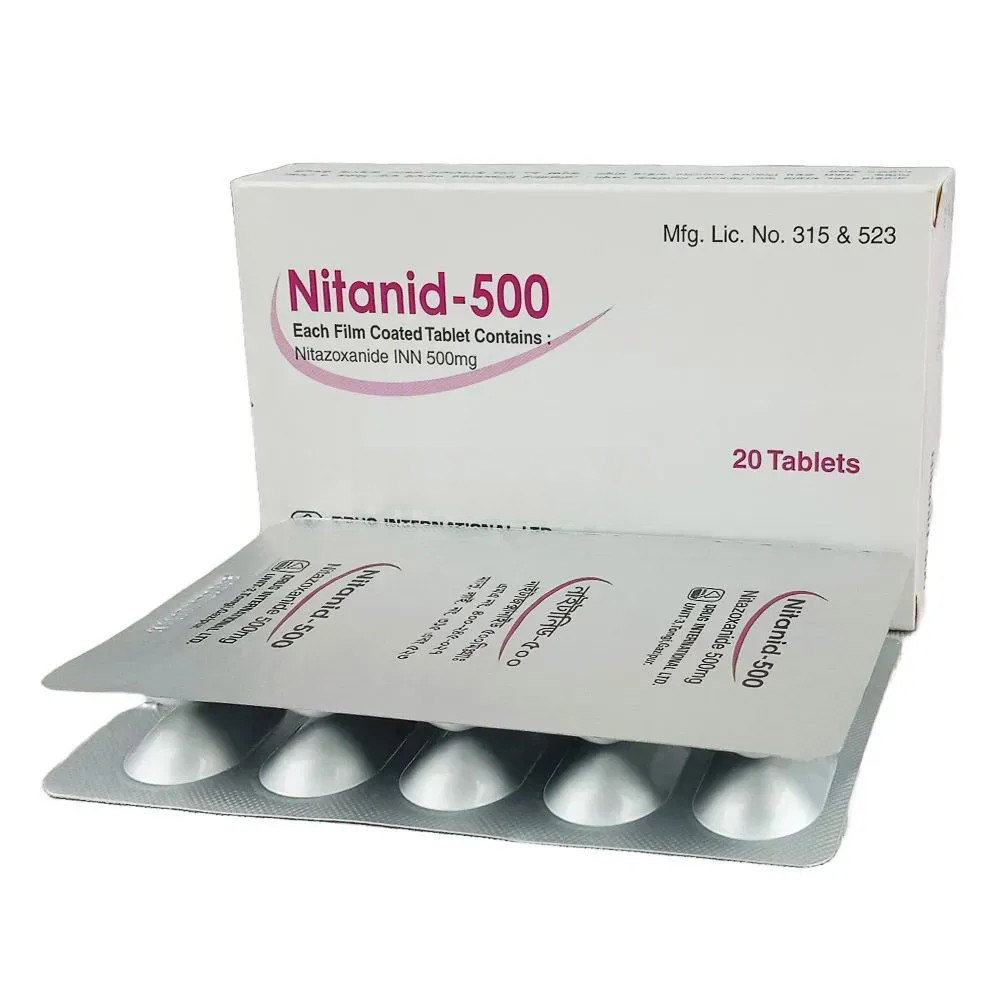 Tablet Nitanid 500mg (20pcs)