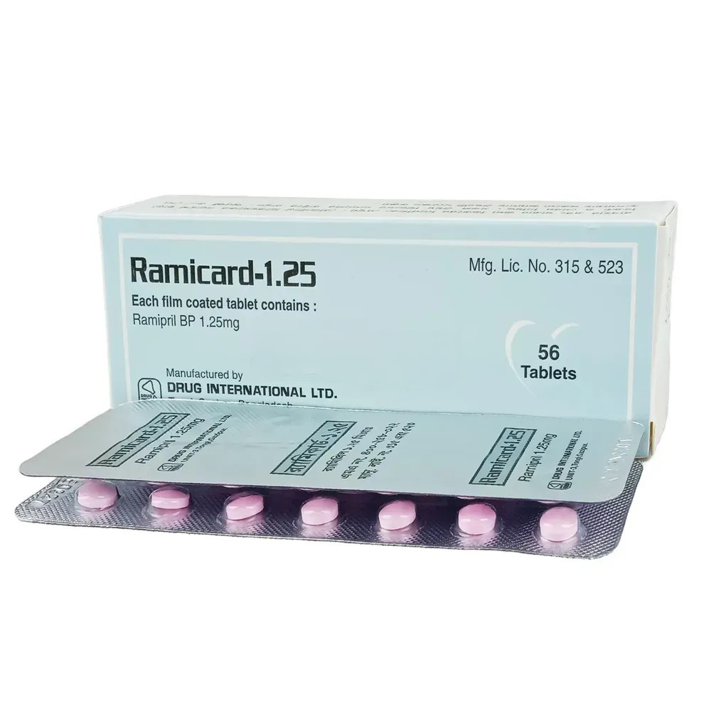 Tablet Ramicard 1.25mg (56pcs)