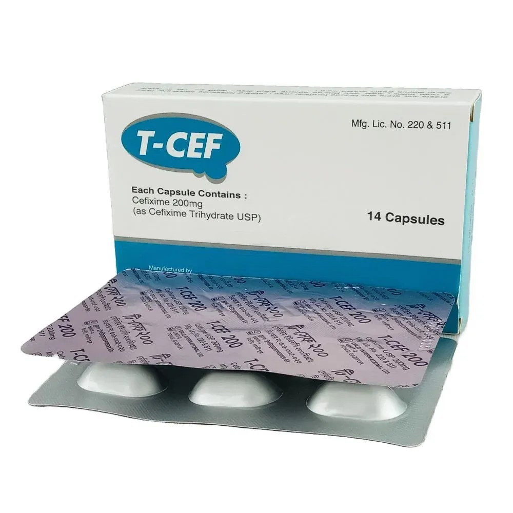 Capsule T-Cef 200mg (14pcs)