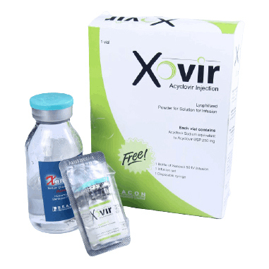 Injection Xovir 250mg/vail