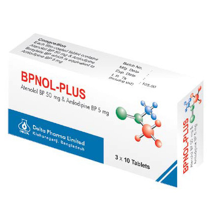 Tablet Bpnol Plus 5mg+50mg (30pcs)