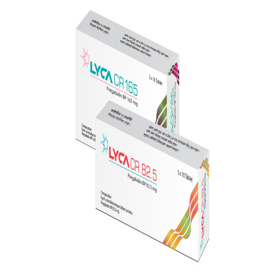 Tablet Lyca CR 165mg (30pcs)