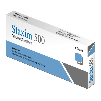 Tablet Staxim 500mg