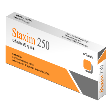 Tablet Staxim 250mg (12pcs)