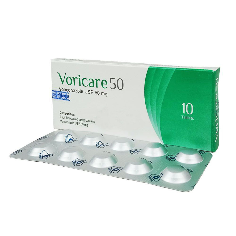 Tablet Voricare 50mg (10pcs)