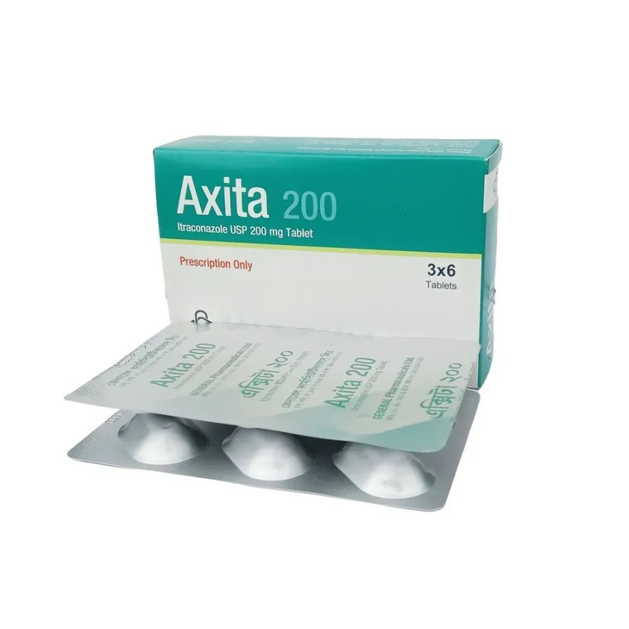 Tablet Axita 200mg (18pcs)