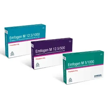 Tablet Emfogen M 5mg+1000mg (12pcs)