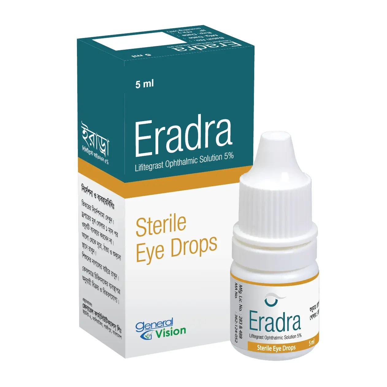 Eye Drop Eradra 5% (5ml)