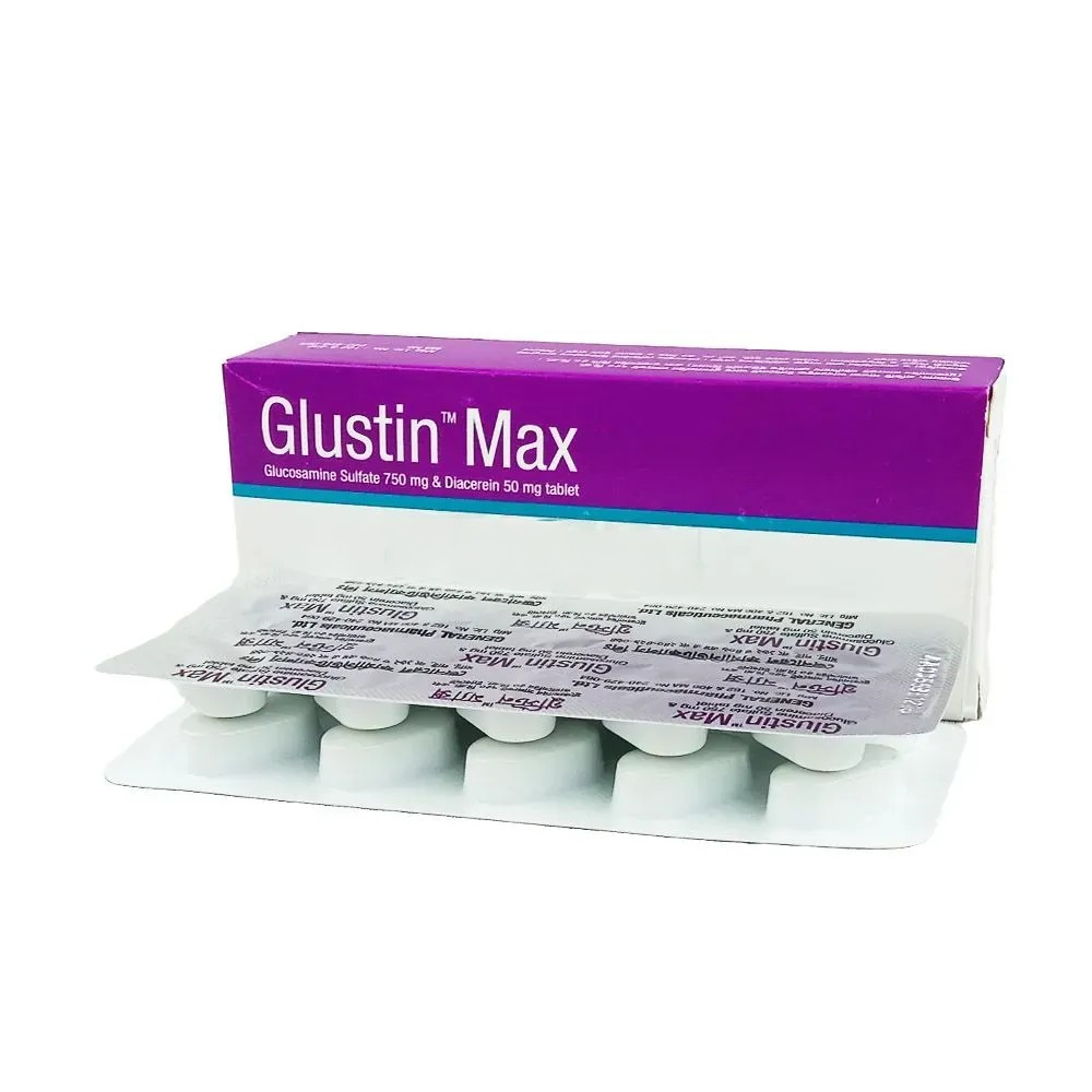 Tablet Glustin Max 750mg+50mg (30pcs)