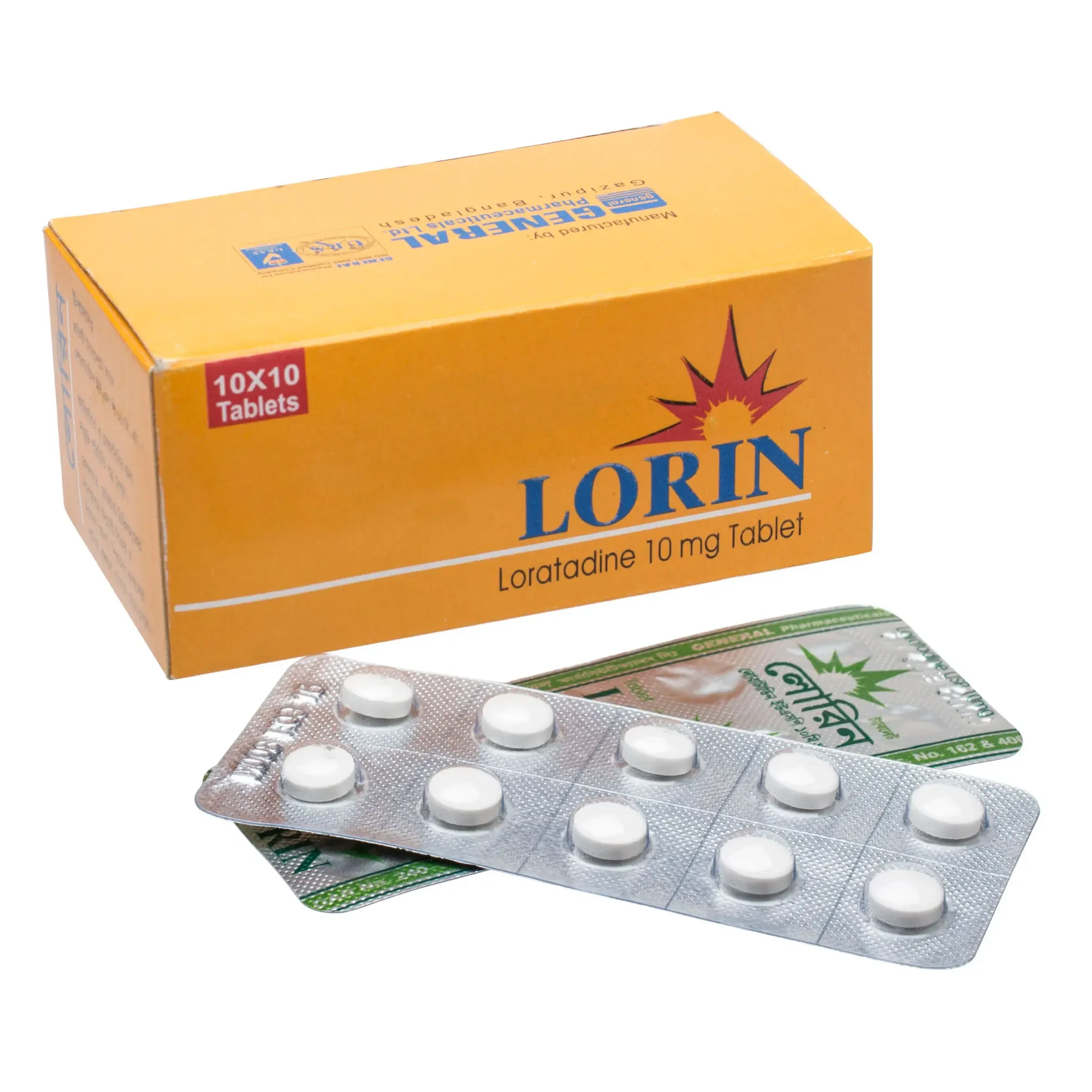 Tablet Lorin 10mg (100pcs)