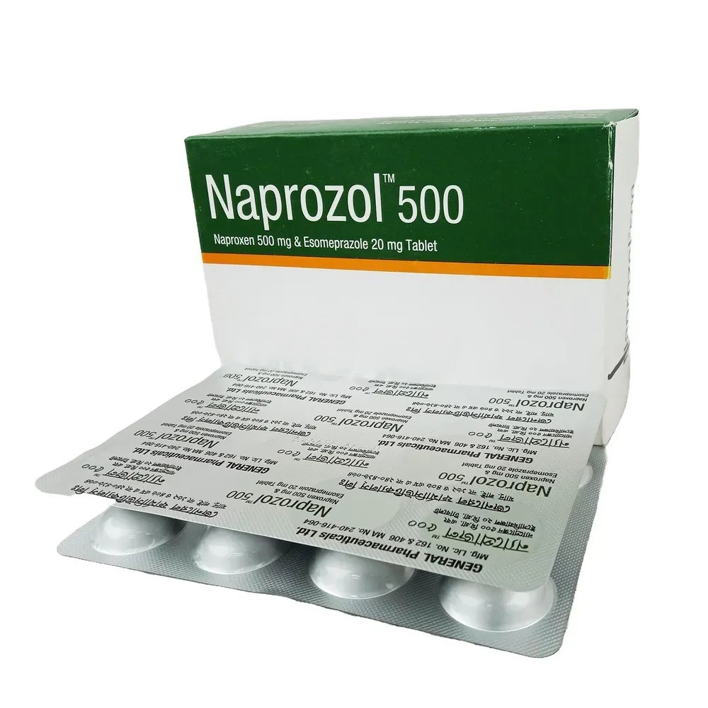 Tablet Naprozol 500mg (50pcs)