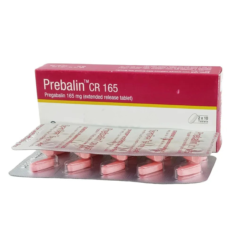 Tablet Prebalin CR 165mg (20pcs)