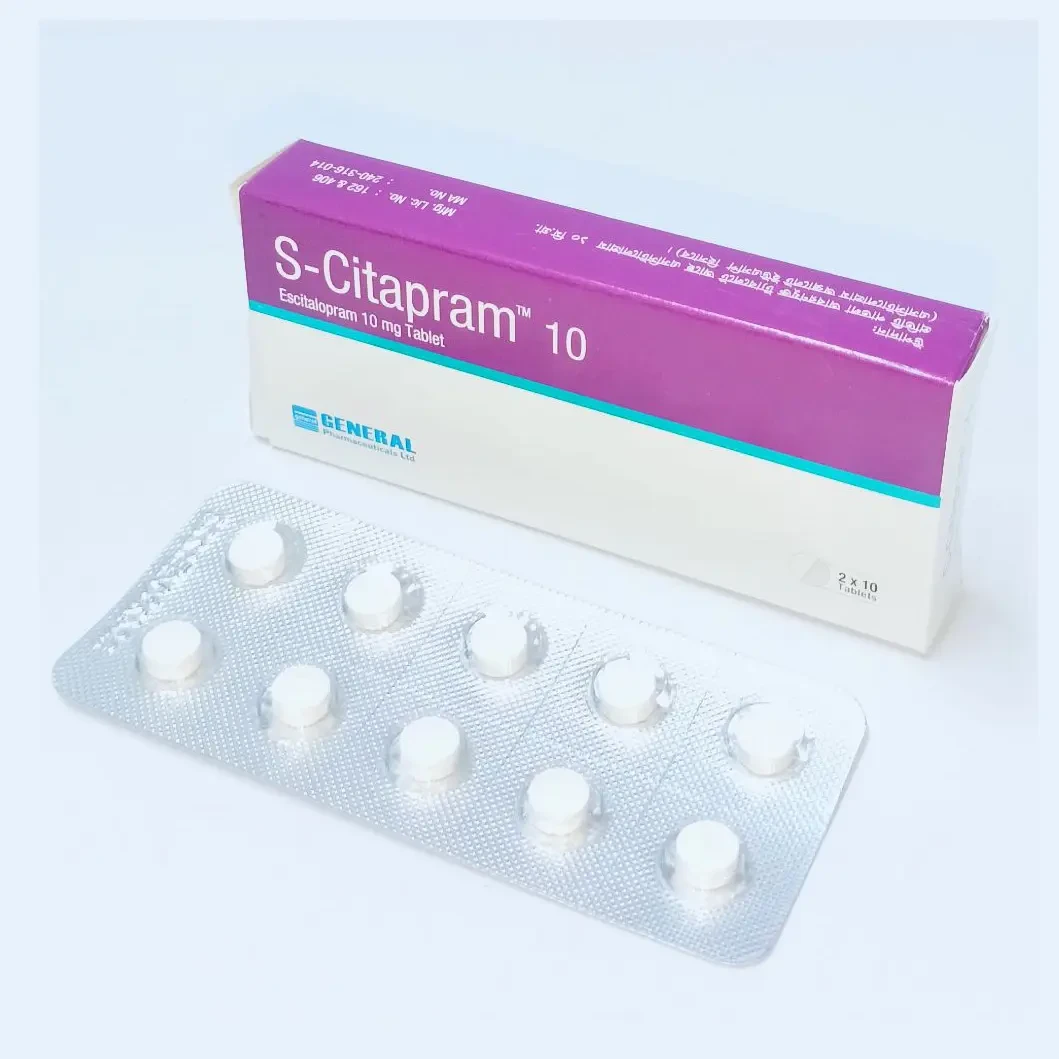 Tablet S-Citapram 10mg (20pcs)