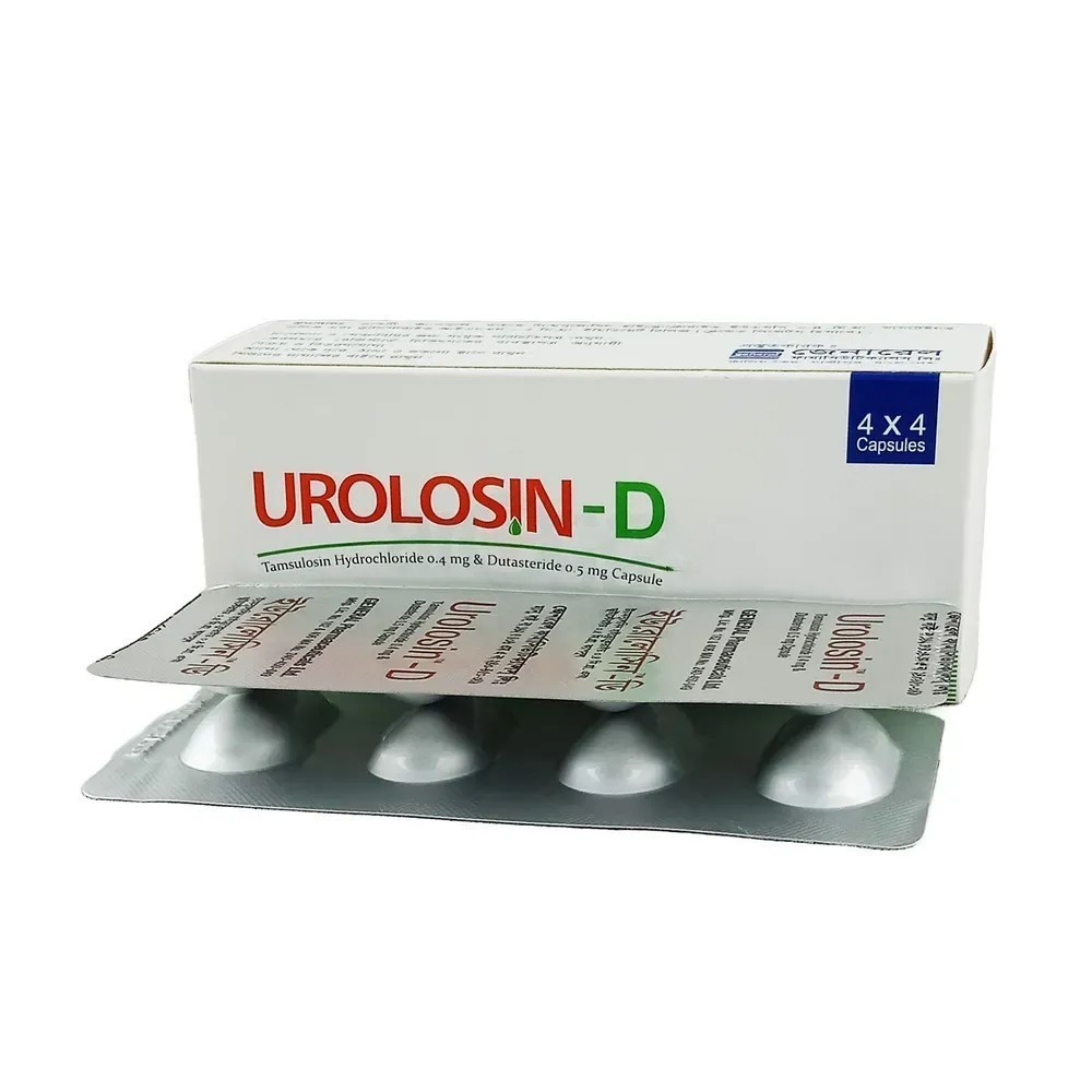 Tablet Urolosin-D 0.4mg+0.5mg (16pcs)