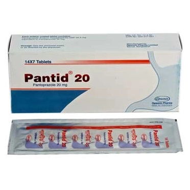 Tablet Pantid 20mg (98pcs)