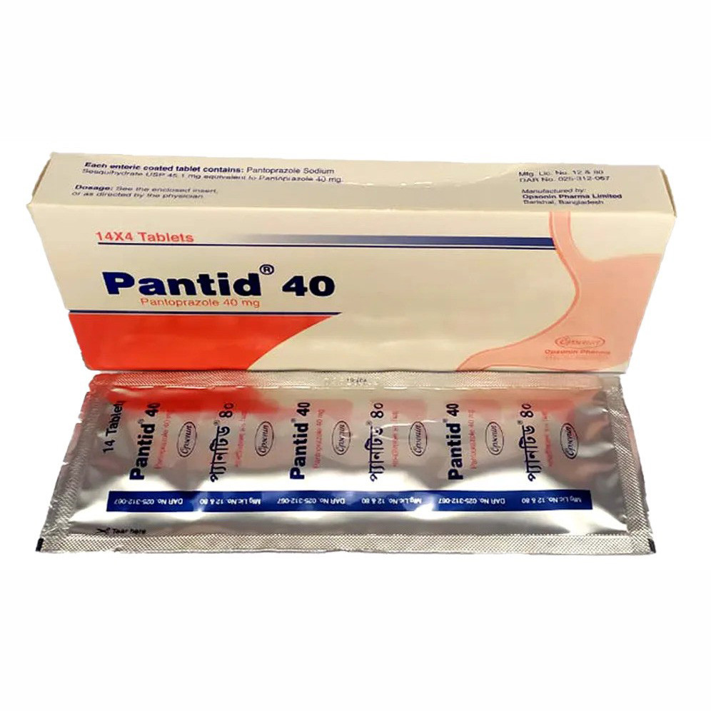 Tablet Pantid 40mg (56pcs)
