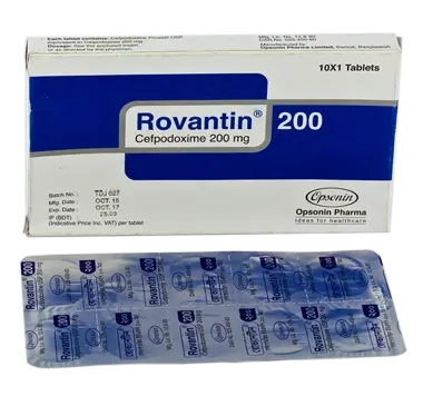Tablet Rovantin 200mg (10pcs)