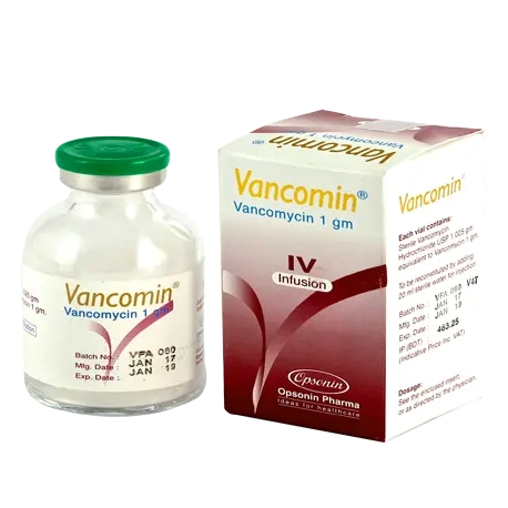 Injection Vancomin 500mg/vail