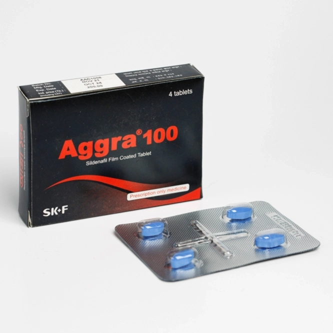 Tablet Aggra 100mg (4pcs)