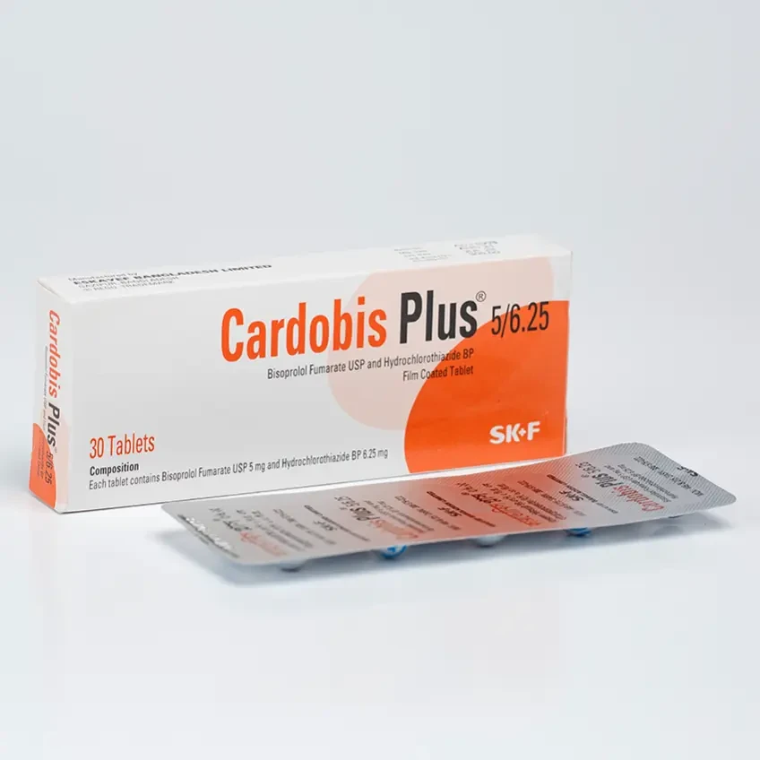 Tablet Cardobis Plus 5mg+6.25mg (30pcs)