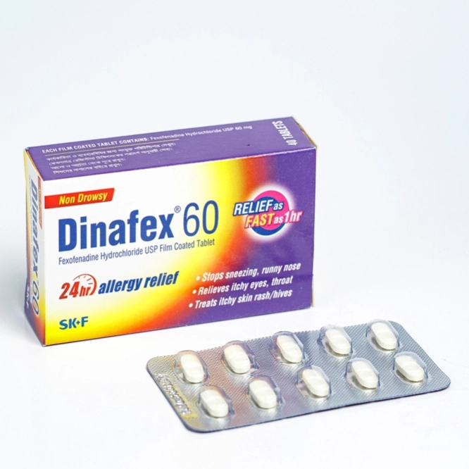 Tablet Dinafex 60mg (40pcs)
