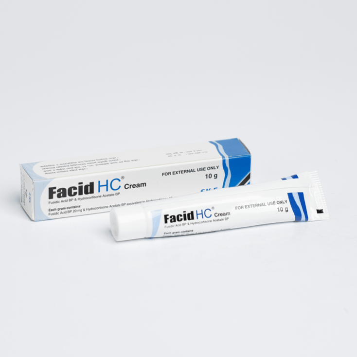 Cream Facid HC 2%+0.1% (10gm)