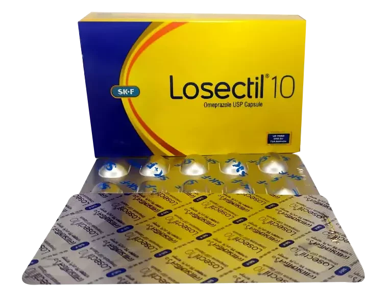 Capsule Losectil 10mg (120pcs)