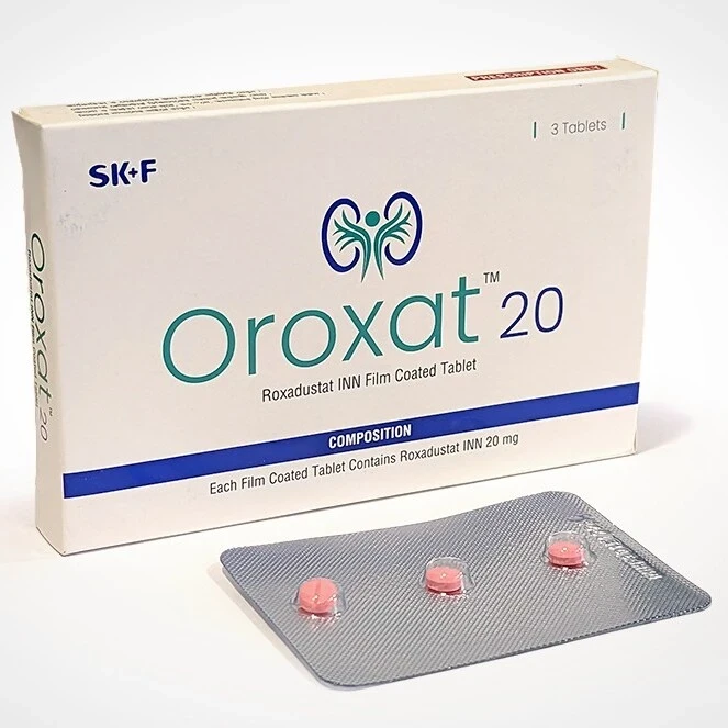 Tablet Oroxat 20mg ((1x3)