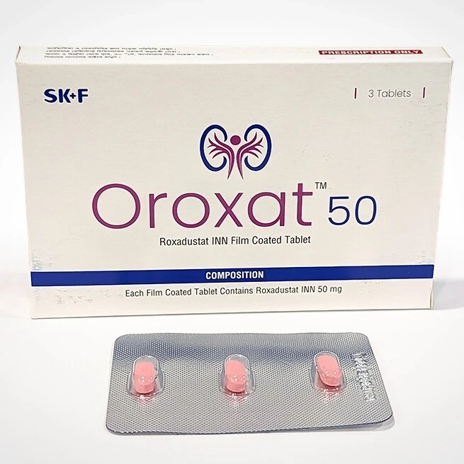 Tablet Oroxat 50mg ((1x3)