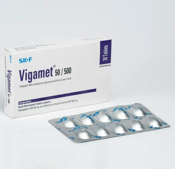 Tablet Vigamet 50/500mg (20pcs)
