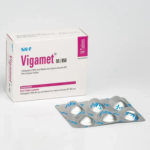 Tablet Vigamet 50/850mg (18pcs)