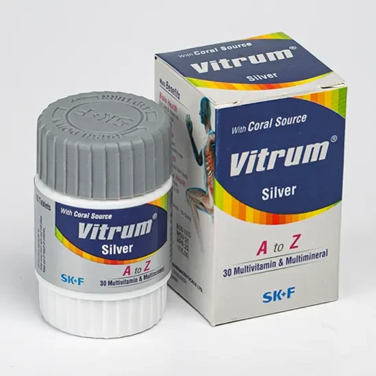 Tablet Vitrum Silver (30pcs)